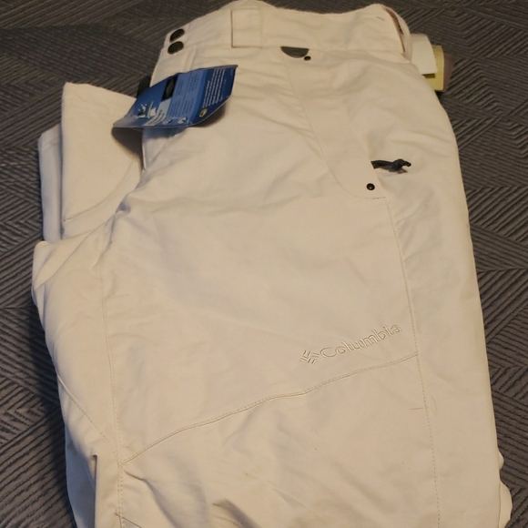 Columbia small cream snow pants - Picture 3 of 10